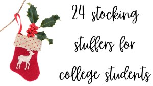 24 Stocking Stuffers For College Students!