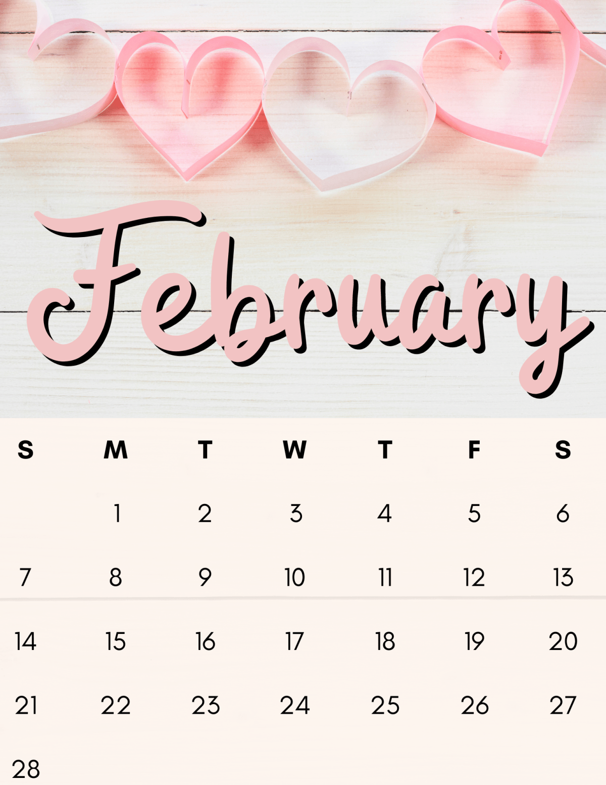 February 2021 Calendar: 10 Free Printable Designs! – KorraShay.com
