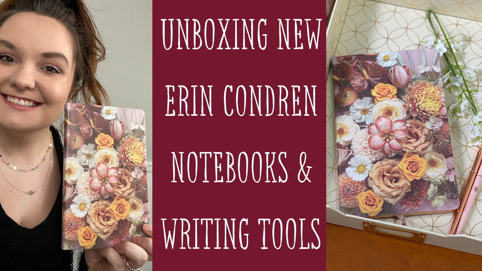 Unboxing New Erin Condren Notebooks & Writing Tools – KorraShay.com