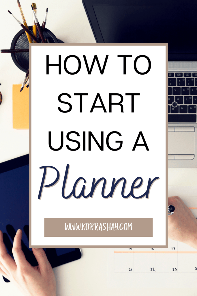Planner Tips For Beginners: what everyone should know! How to start using a planner!