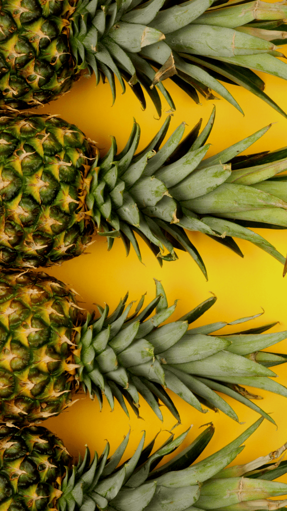 22 Summer Aesthetic Phone Wallpapers For 2021 yellow pineapple