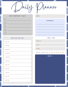 Navy Daily Routine Order Free Daily Schedule Printable For Helping You Be Organized – KorraShay.com