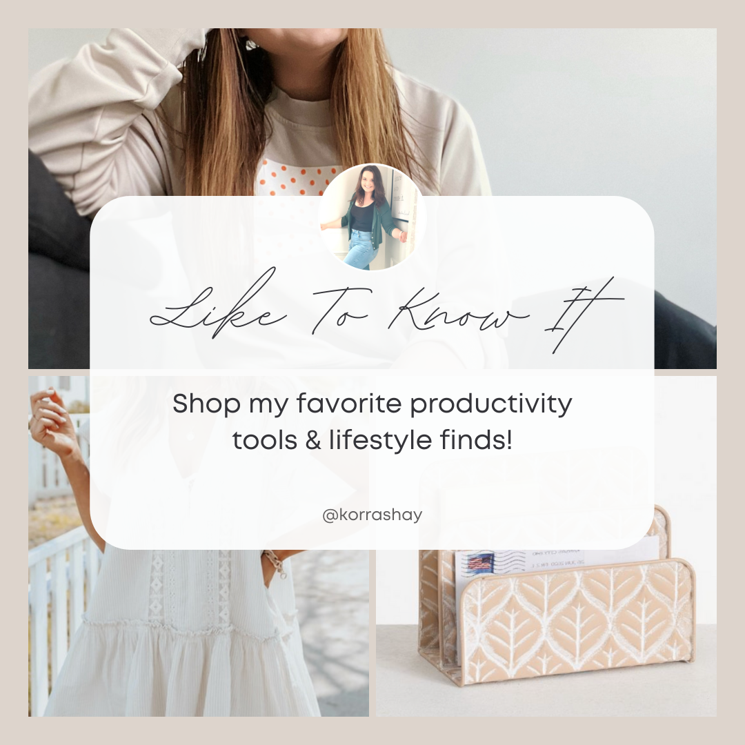 Like To Know It – KorraShay.com