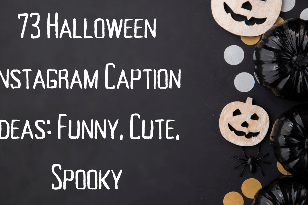 73 Halloween Instagram Caption Ideas: Funny, Cute, Spooky