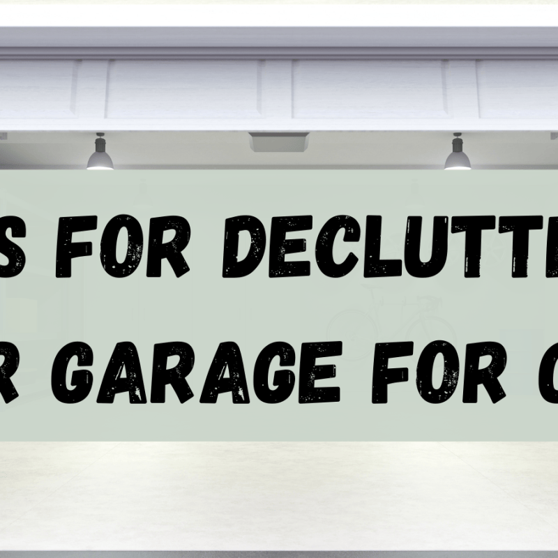 Steps For Decluttering Your Garage For Good – KorraShay.com
