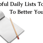 8 Helpful Daily Lists To Write To Better Your Days