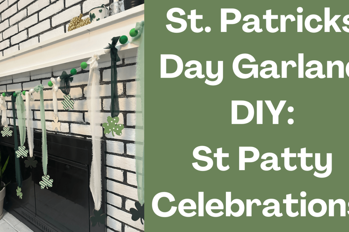 St. Patricks Day Garland DIY: St Patty Celebrations!