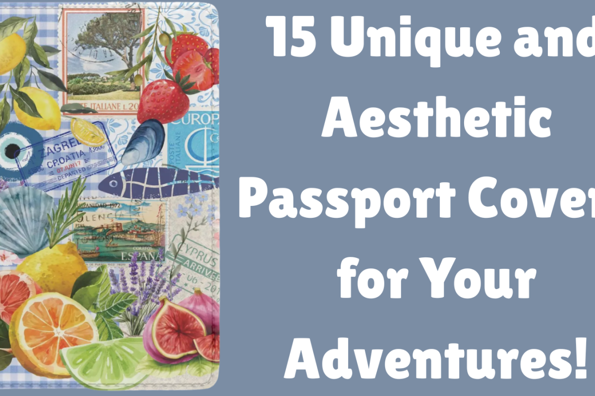 15 Unique and Aesthetic Passport Covers for Your Adventures!