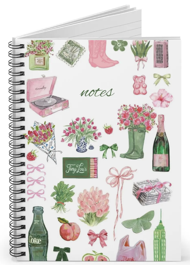 Notebook Pages Pretty 22 Pretty Notebooks For Back To School Season! β KorraShay.com